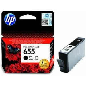 HP tinta 655,  CZ109AE  - crna